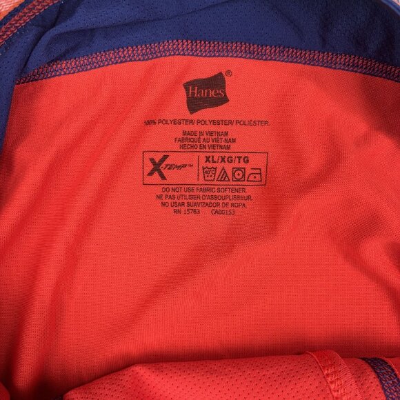 Hanes Mens X-Temp Performance Cool Tagless Boxer Briefs Red/Blue XL 2-Pack - Picture 3 of 6